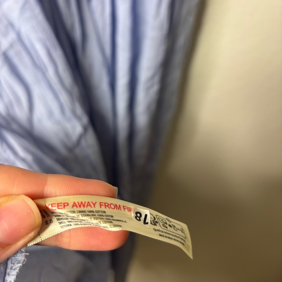 Free People Feeling Bonita Maxi Backless Dress in Blue Heron Size Medium - Picture 8 of 8